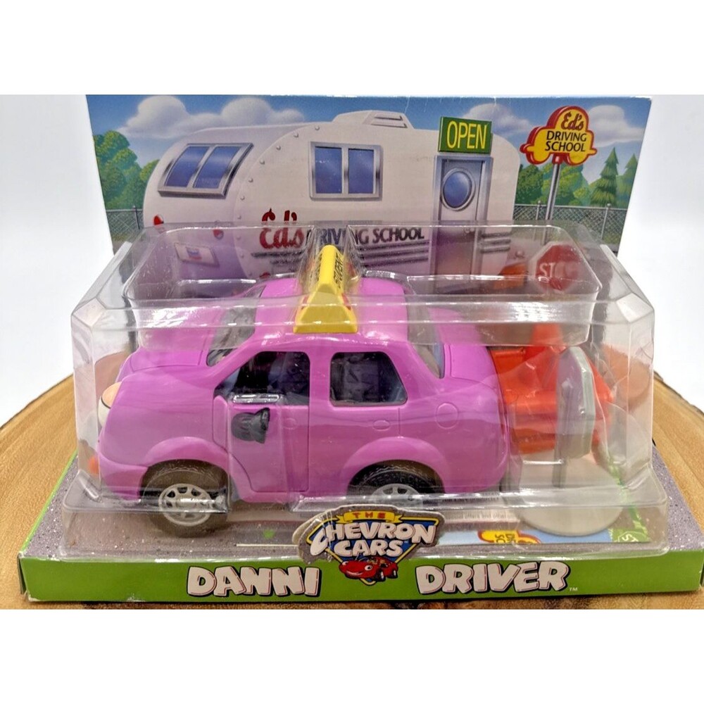 The CHEVRON CARS- Danni Driver Student Driver 1998 Retired COLLECTIBLE Car